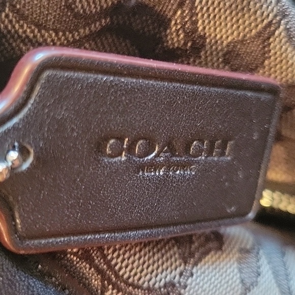 Coach large handbag silver hardware - Picture 4 of 14